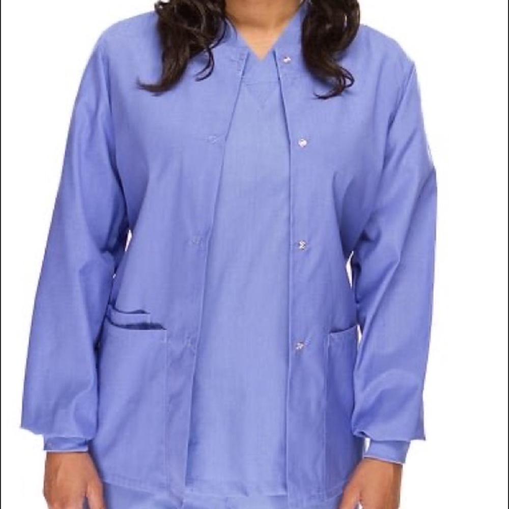 CEIL BLUE SCRUB JACKET - XS-S